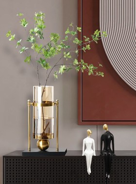 简约现代抽象艺术摆件书柜酒柜创意时尚情侣人物电视柜玄关装饰