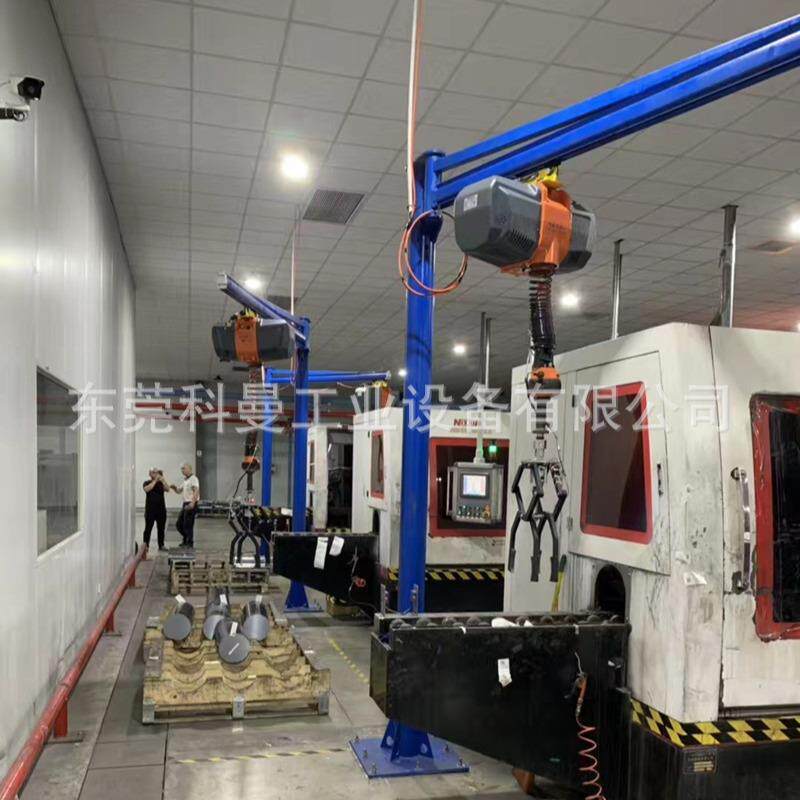 Gantry-type intelligent electric balancing crane glass chassis can be parked at any time KBK guide rail installation palletizing handling spreader