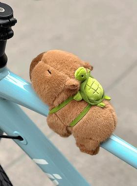 新款高颜值公仔挂件自行车小配饰