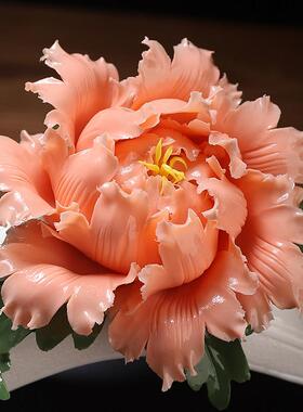 东方泥土《幸福品如意》新中式摆件客业厅饰玄关书房装开乔D51-97