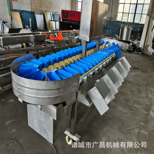 【小额 】鸡爪料盒式自动分级机 鸡翅鸡腿重量分拣机器 - 图0