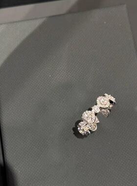 流星白雪黑武士戒指女小众轻奢百搭气质高级感情侣款对戒指环域贤
