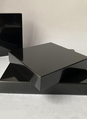 纯天然黑色大理石花岗岩底座CD音响垫板 功放胆机器材减震板 炮垫