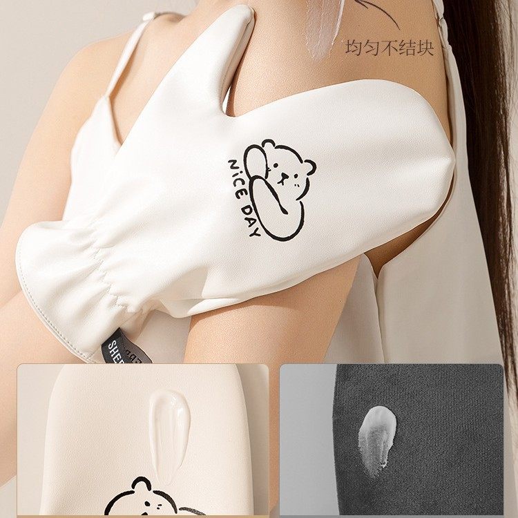 网红涂身体乳手套涂抹擦素颜霜防晒霜美黑油不脏手懒人搓澡巾,淘宝优惠券,粉丝福利购,淘宝优惠卷