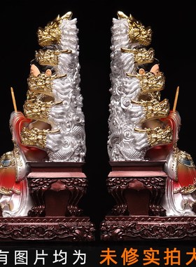 新品树脂九龙圣母l神像供奉摆件九江莲三圣龙母娘娘佛像家用嵩县