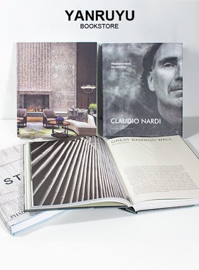 样板间真书高档建筑装饰艺术画册客厅书房书架桌简约室内书籍摆件