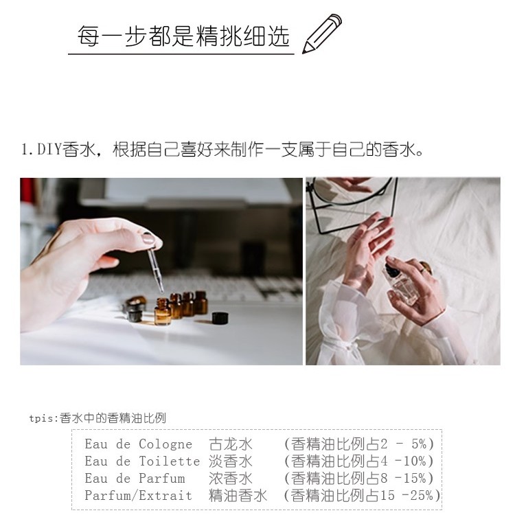 diy香水专用乙醇96度双脱醛酒精香水溶剂diy定香水材料香水稀释剂 - 图0