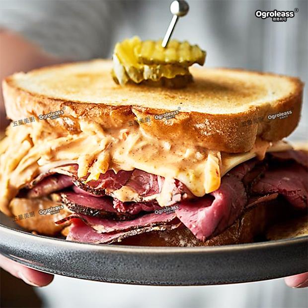 帕斯雀牛肉片Pastrami500g雨润黑胡椒牛肉黑椒牛肉切片帕斯雀牛肉 - 图2