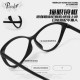 PLCOIN超轻猫眼黑框TR大框女素颜防蓝光近视眼镜框架可配万新镜片