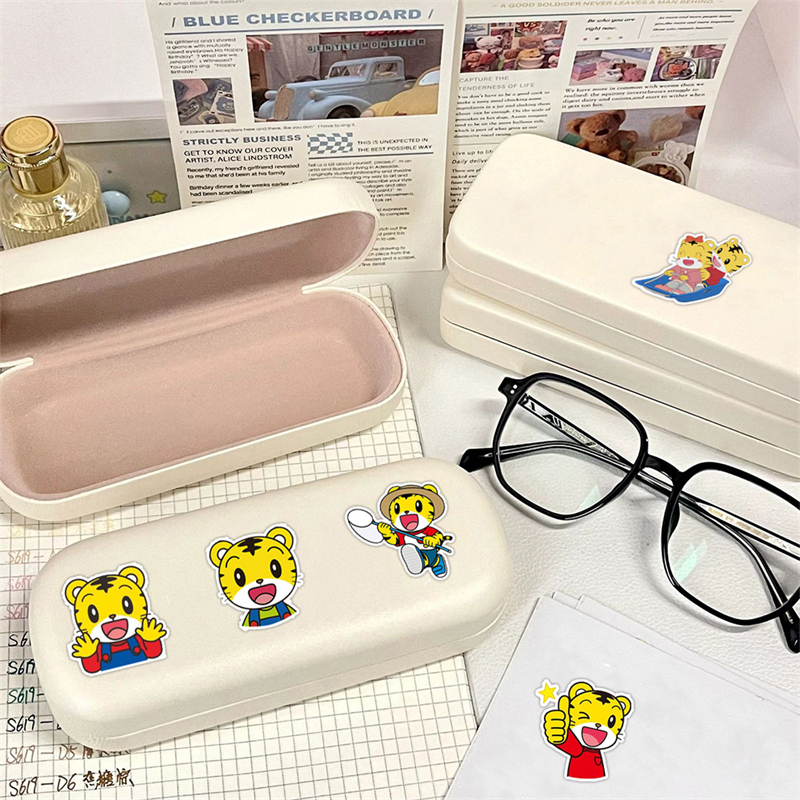 50张动画经典巧虎可爱儿童系列防水贴画冰箱水杯手账行李箱保温杯头盔笔记本手机平板电脑玩具电动车文具贴纸