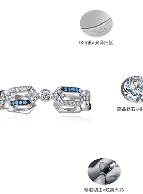 GTM撞色链条戒指小众高级