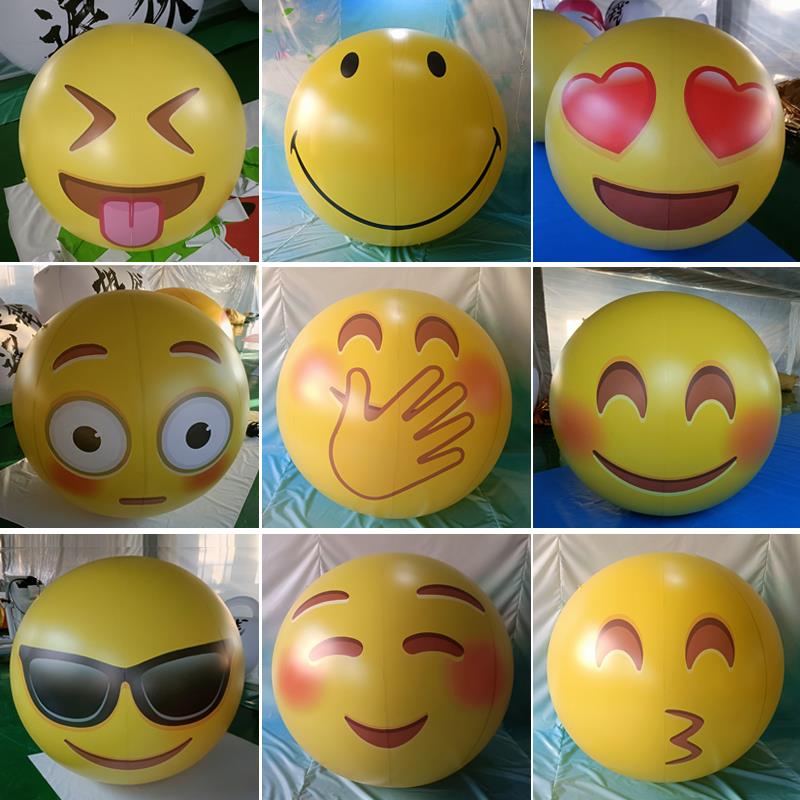 PVC圆球闭气冰块气模定制苏超发光足球模型网红充气拍照打卡美陈 - 图3