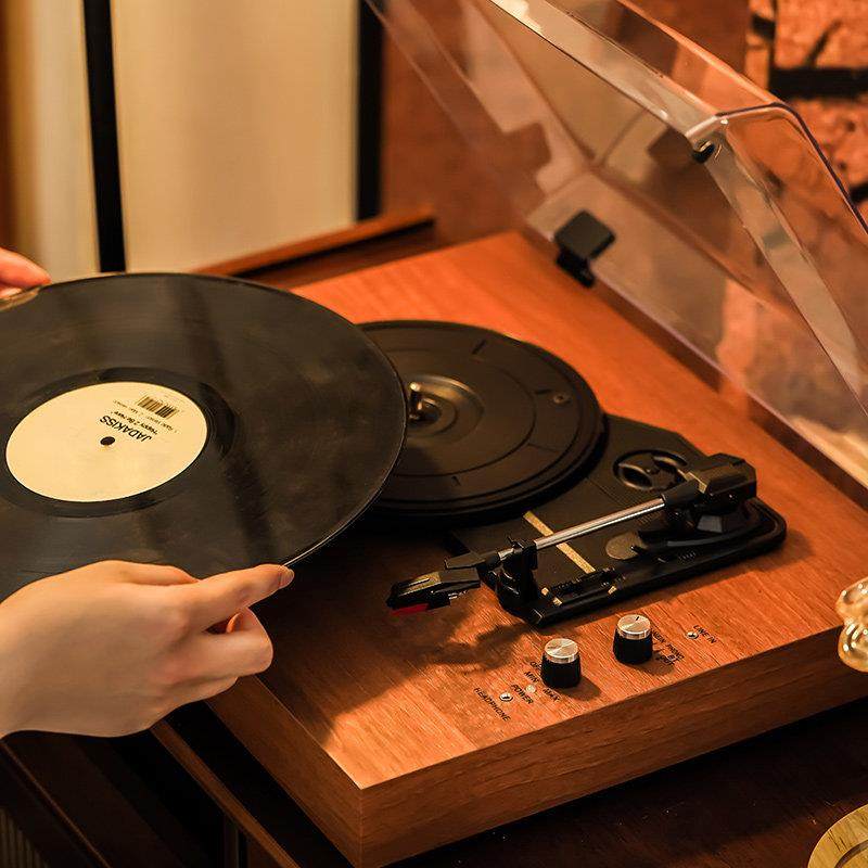 黑胶唱片机覆古留声机音响一体式蓝牙音箱欧式新婚乔迁生日礼物LP,淘宝优惠券,粉丝福利购,淘宝优惠卷