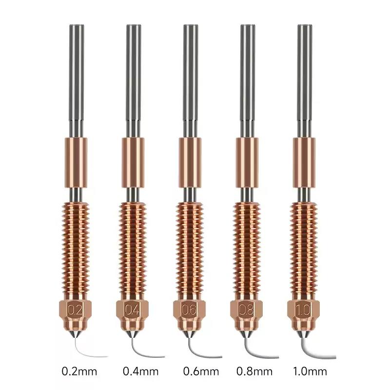 创想K1 Max/K1C喷嘴一体化铬锆铜硬化钢喉管Ender-3V3 打印机配件 - 图1