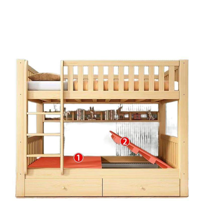 实木上下床加厚双层床上下铺两层床多功能高低子母床小户型儿童床,淘宝优惠券,粉丝福利购,淘宝优惠卷