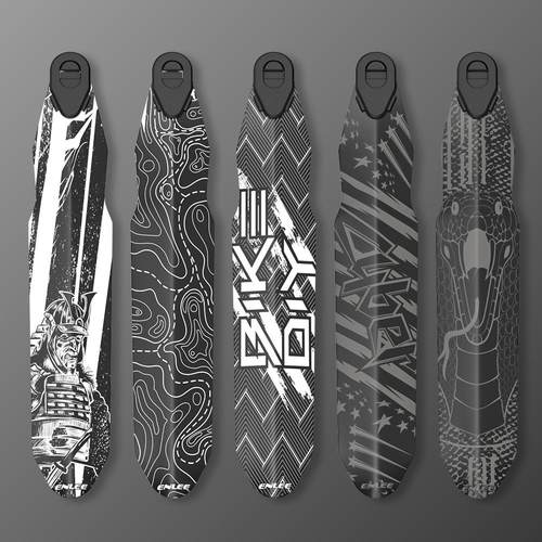 ENLEE快拆式挡泥板 公路山地自行车挡水瓦 快拆安装座轨 骑行装备 - 图3