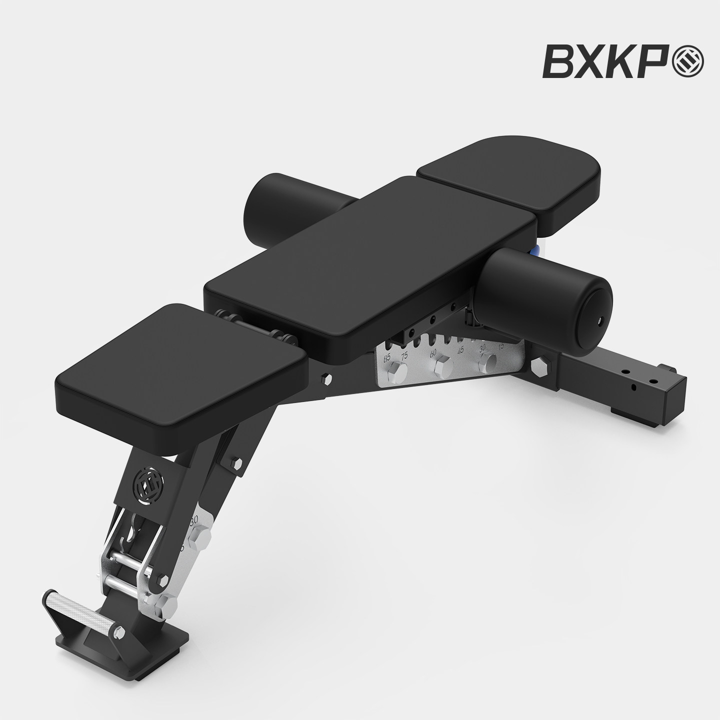 White Bear Run BXKP three-stage adjustable dumbbell bench commercial multi-functional bench press Fangjia Feiniao fitness chair