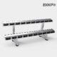 White Bear Run BXKP Dumbbell Rack Commercial Dumbbell Placement Rack Gym 10 Pairs 68 Vertical Double-layer Dumbbell Holder