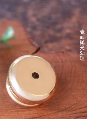 仿古黄铜本色拇指线香香插