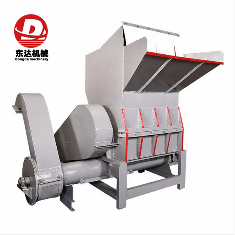 Welding wire tray fruit frame crusher PVC plastic pipe crusher Waste plastic barrel film crusher