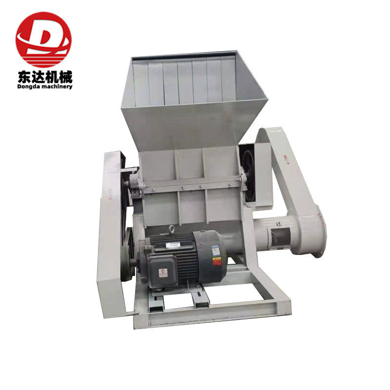 Welding wire tray fruit frame crusher PVC plastic pipe crusher Waste plastic barrel film crusher