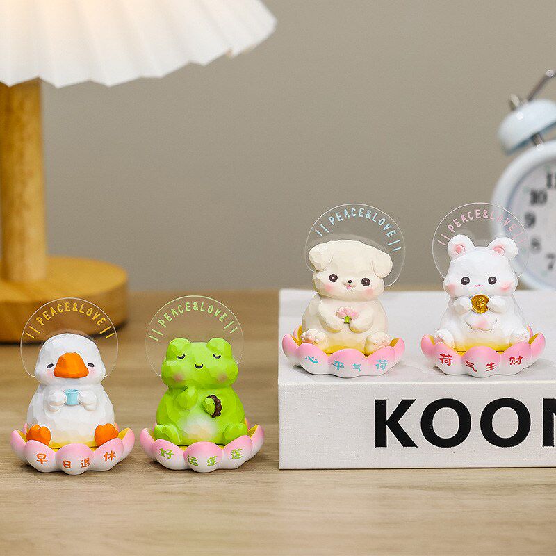 佛系打工人早日退休桌面情绪稳小摆件神器定离职送同事礼物生日女