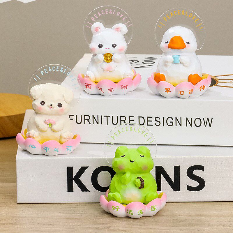 佛系打工人早日退休桌面情绪稳小摆件神器定离职送同事礼物生日女