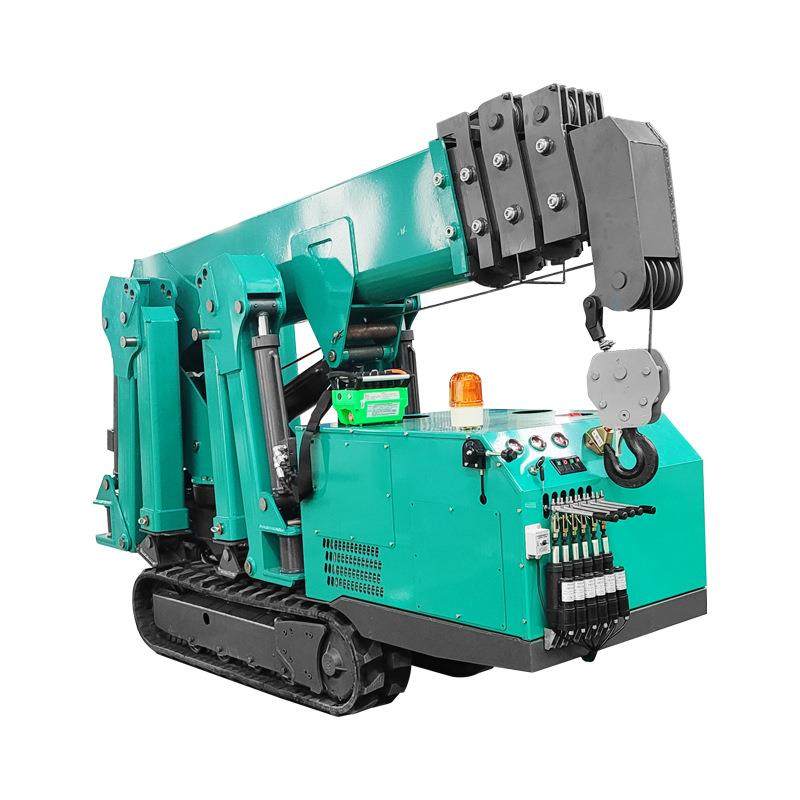 小型液压蜘蛛吊旋转伸缩臂遥控履带式起重机狭小空间作业吊车,淘宝优惠券,粉丝福利购,淘宝优惠卷