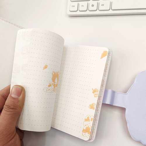 64K软皮手帐本大磁扣可爱儿童女孩礼物记事笔记本减压彩页手账本 - 图2