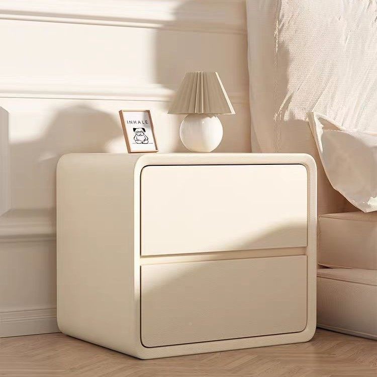 约极窄头柜026新款小型简现代超窄20-25-30夹缝实木收纳床柜奶油,淘宝优惠券,粉丝福利购,淘宝优惠卷