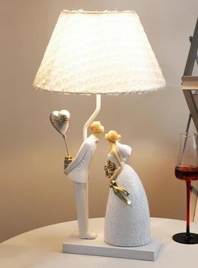结婚礼物送新人创意装饰台灯婚房布置闺蜜订婚新婚送新娘高档实用