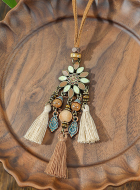 新中式古风流苏项链锁骨链