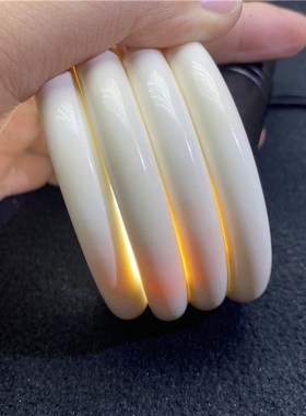 极速精品天然猛犸象牙手镯女款手镯镯F子 冰料满纹 价格亲们随便