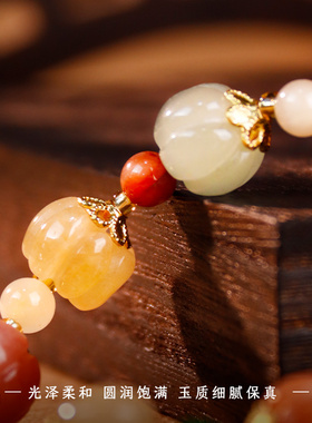 极速五台金丝玉小南m瓜貔貅手串女招财转运手链中国民族风招桃花