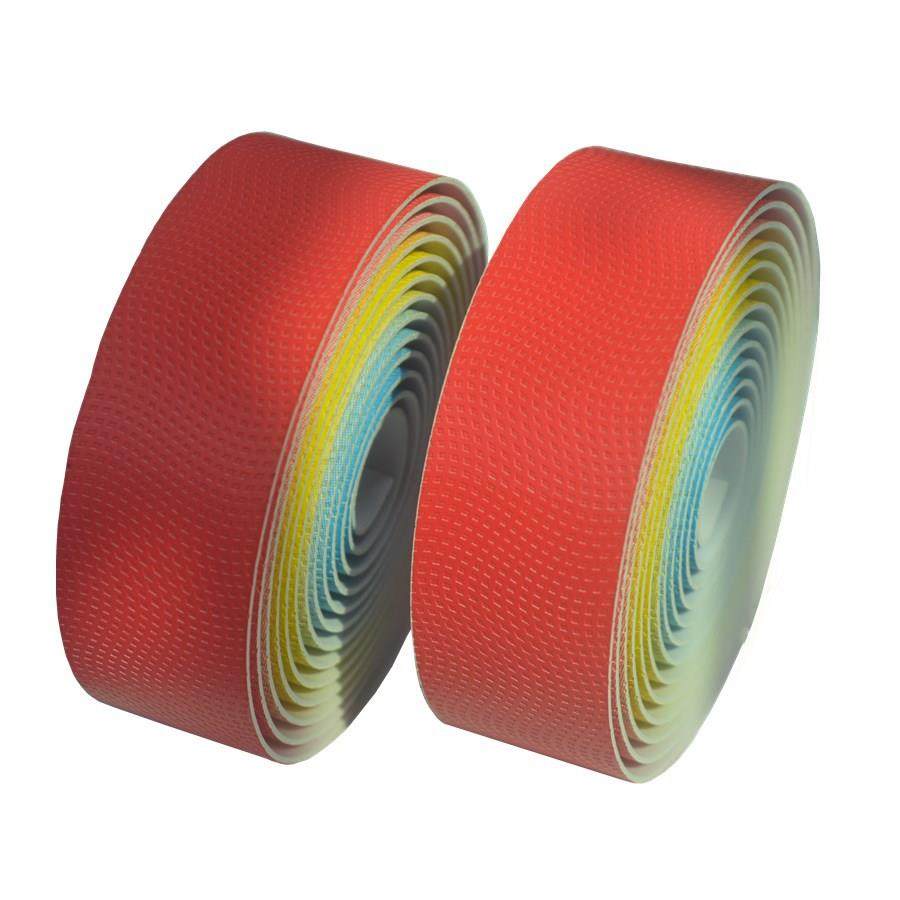 彩虹色公路车把带渐变色自行车绑带减震彩色死飞弯把变色缠带,淘宝优惠券,粉丝福利购,淘宝优惠卷