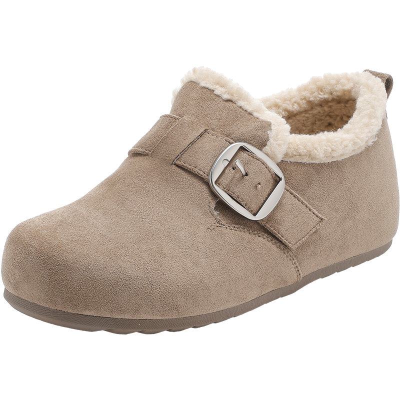 大东官方加绒勃肯鞋女款2026新款冬鞋保暖女鞋复古棉鞋毛毛雪地靴,淘宝优惠券,粉丝福利购,淘宝优惠卷