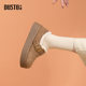 Dadong official thick-soled plus velvet snow boots for women 2026 new winter non-slip warm cotton shoes increased Birkenstock shoes