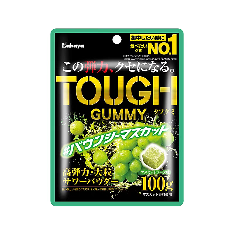 日本进口零食 卡巴也TOUGH大颗粒软糖kabaya耐嚼梅子味可乐汽水味 - 图3