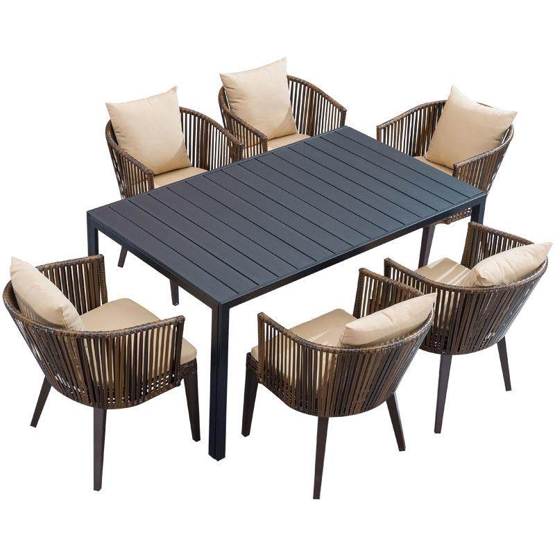 户外桌椅庭院阳台室外休闲露天露台花园防水网红茶几组合藤编藤椅,淘宝优惠券,粉丝福利购,淘宝优惠卷