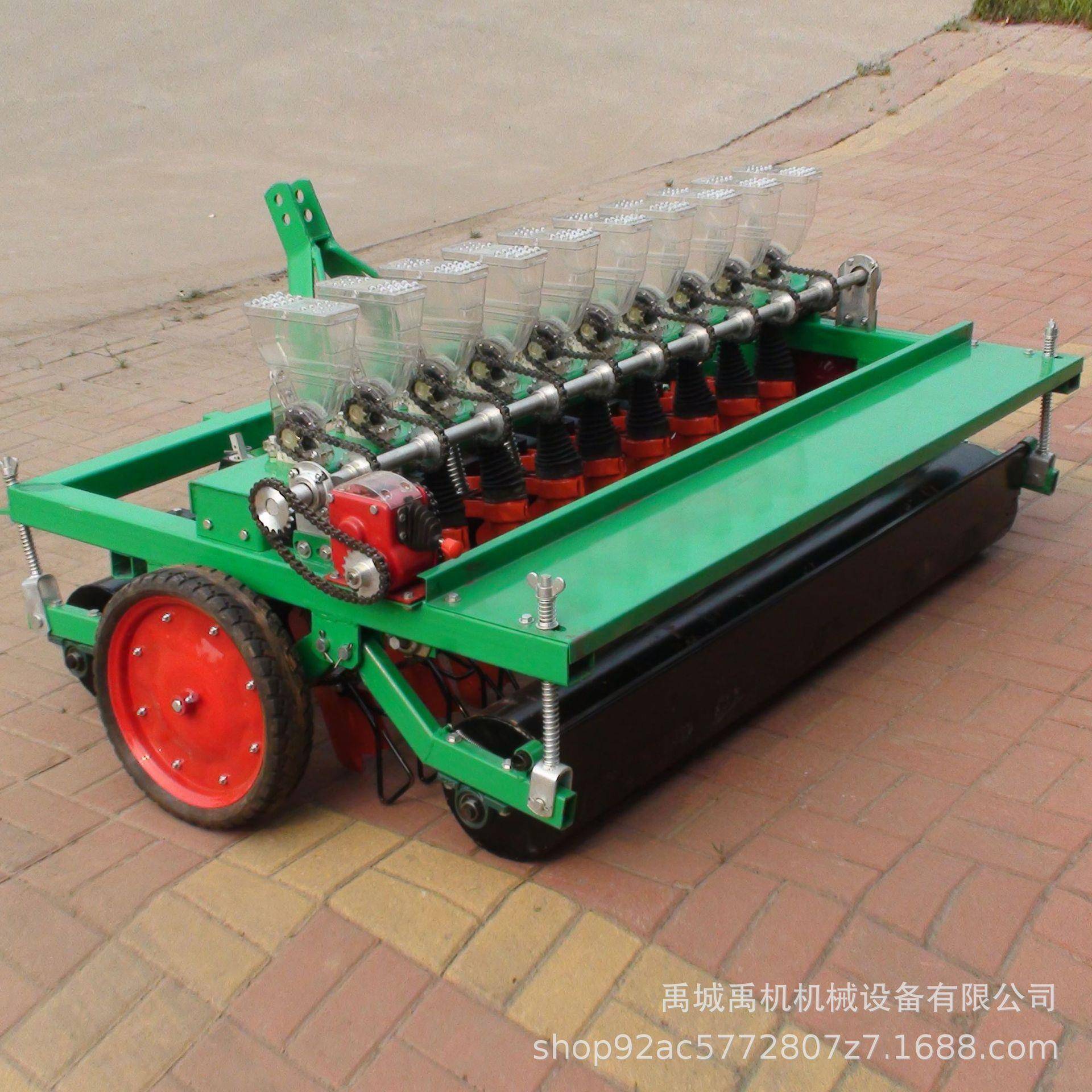 蔬菜播种机四轮后置蔬菜药材播种机小粒种子播种施肥机行数可选 - 图1