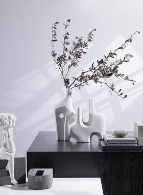 雕塑人物美女摆件新中式家居书房样板间售楼处陈设艺术装饰品软装