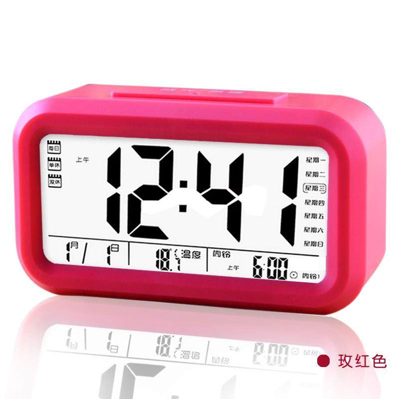 电子闹钟静音语音报时夜光3组闹铃座钟贪睡盲人老人钟表大字体,淘宝优惠券,粉丝福利购,淘宝优惠卷