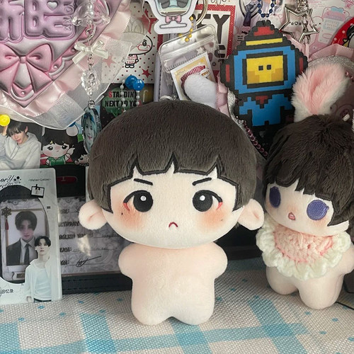 tf家族苏新皓同款周边棉花娃娃平菇头毛绒玩偶公仔包挂件明星周边 - 图0