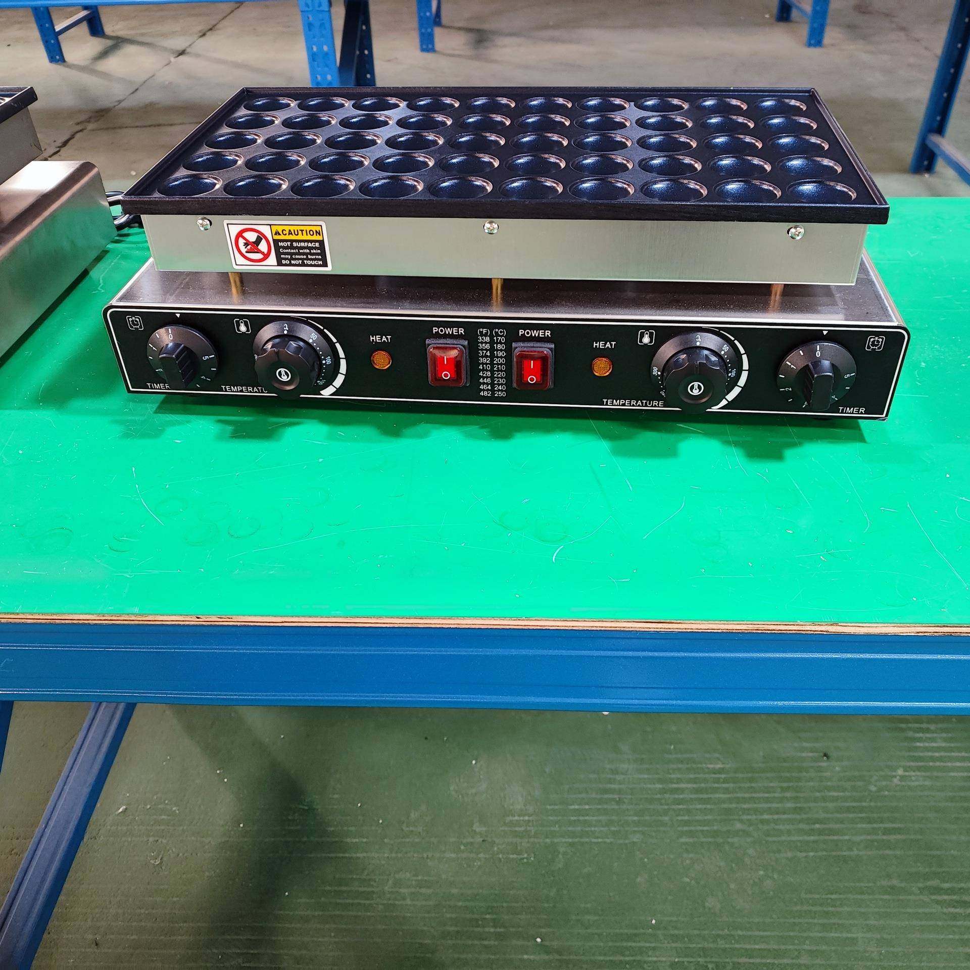 跨境商用电热松饼机多款式圆形25孔36孔50孔日式铜锣烧松饼机,淘宝优惠券,粉丝福利购,淘宝优惠卷