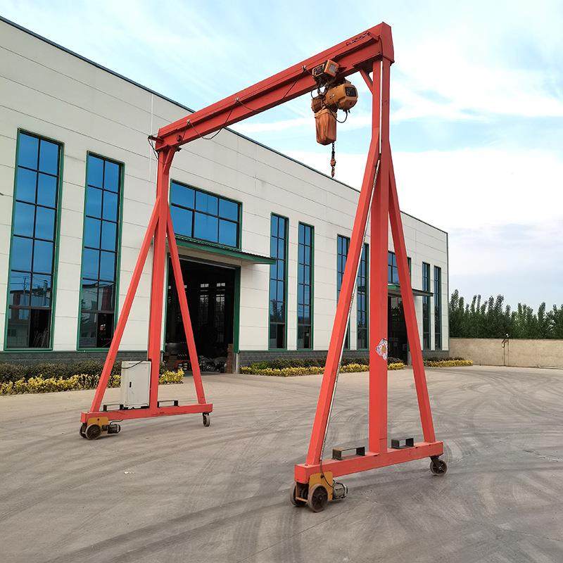 1//5吨工地简易航吊天车升降式移动式万向小型家用无轨龙门架,淘宝优惠券,粉丝福利购,淘宝优惠卷