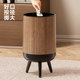 Nordic creative large trash bin with lid