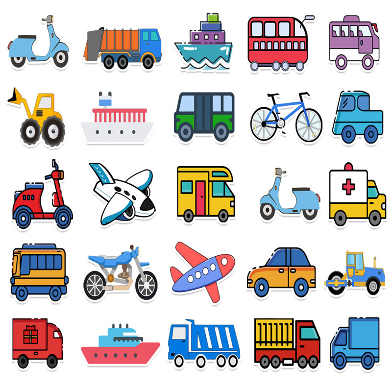 50张原创卡通玩具小汽车卡通动漫防水装饰贴画拉杆箱手帐水杯手机贴纸,淘宝优惠券,粉丝福利购,淘宝优惠卷