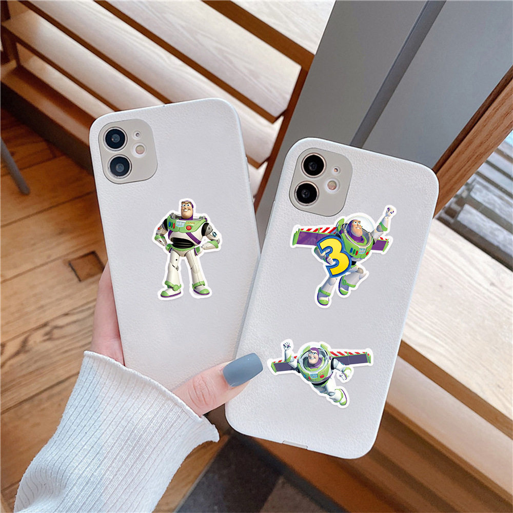 50张正义巴斯光年贴纸卡通动漫周边儿童玩具手机壳笔记本电脑汽车摩托车电动车水杯手账装饰防水小贴画,淘宝优惠券,粉丝福利购,淘宝优惠卷