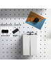 White series partition storage box hole board accessories display rack background wall porch office