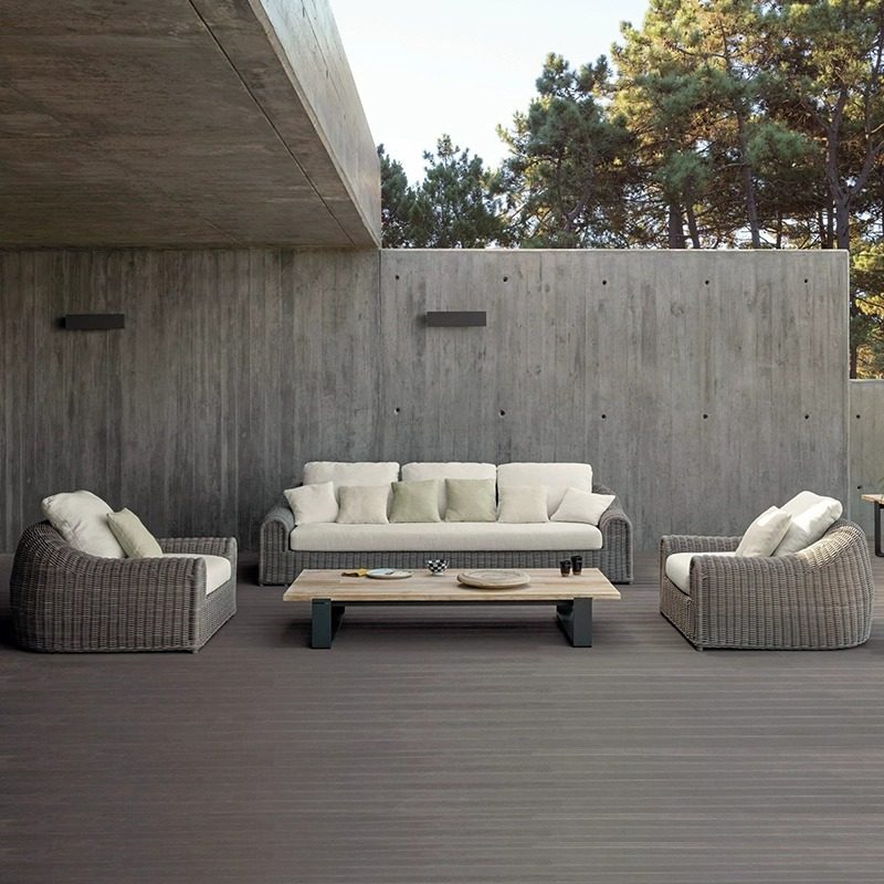 户外藤编沙发防水防晒庭院露台阳台花园藤椅子室外露天休闲藤沙发,淘宝优惠券,粉丝福利购,淘宝优惠卷